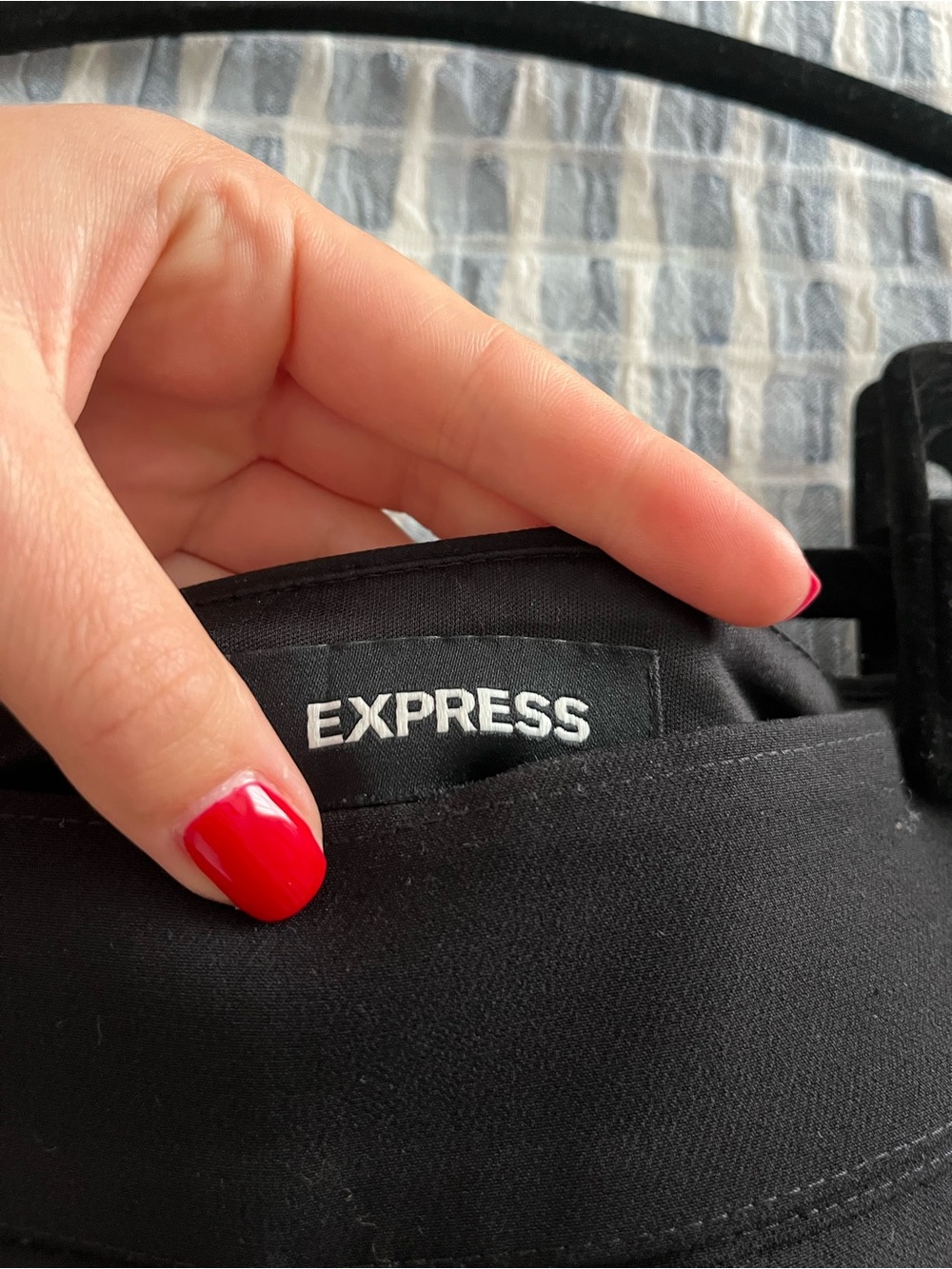 Express High Rise Curvy Trouser - Picture 2 of 4